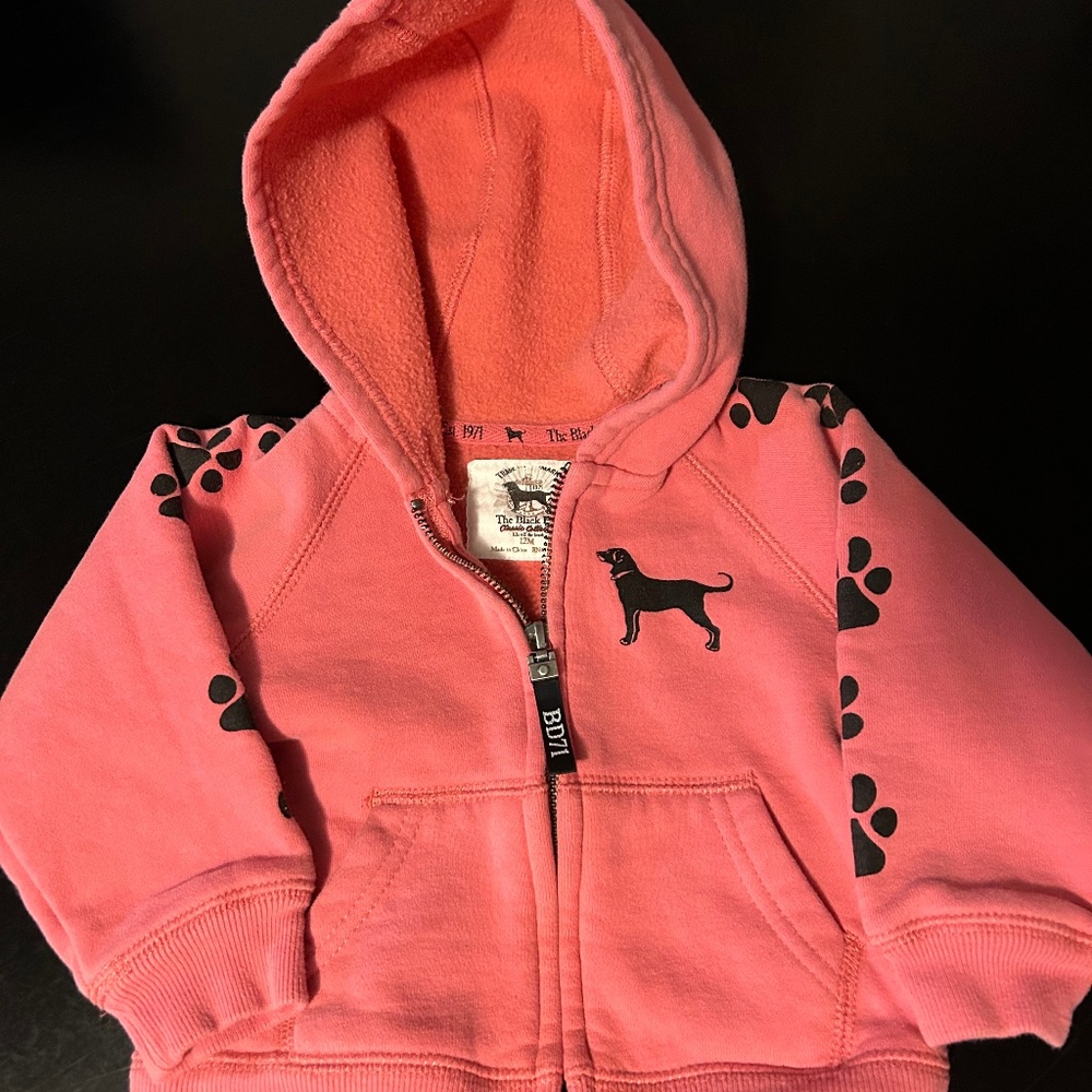 12M The Black Dog sweatshirt